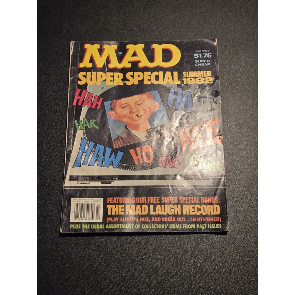 MAD Super Special Summer 1982 - Issue #39 - Collectible Humor Magazine